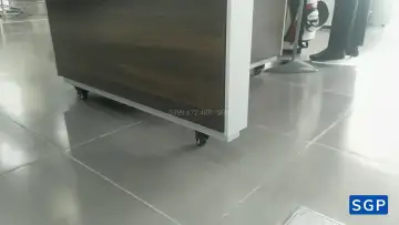 sửa vách ngăn có bánh xe