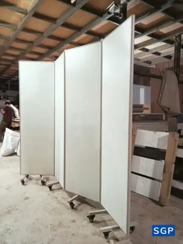 sản xuất vách ngăn xếp 4 tấm ghép lại