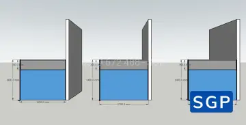 Lắp vách ngăn lửng cho trường học quốc tế gần Cấu Sài Gòn
