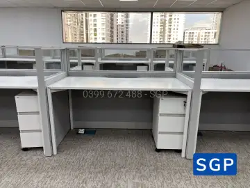 vách nỉ kính cho văn phòng