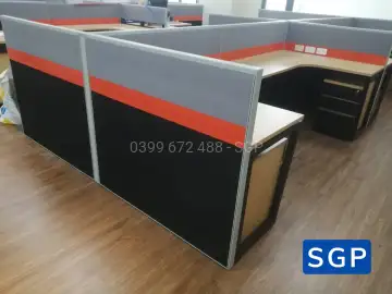 Vách ngăn nỉ khung nhôm 2 múi