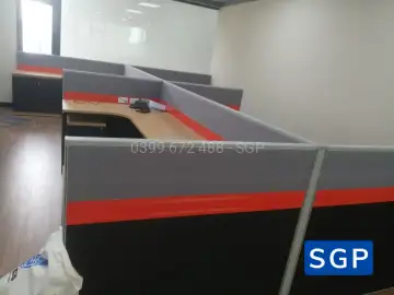 Vách ngăn nỉ khung nhôm 2 múi