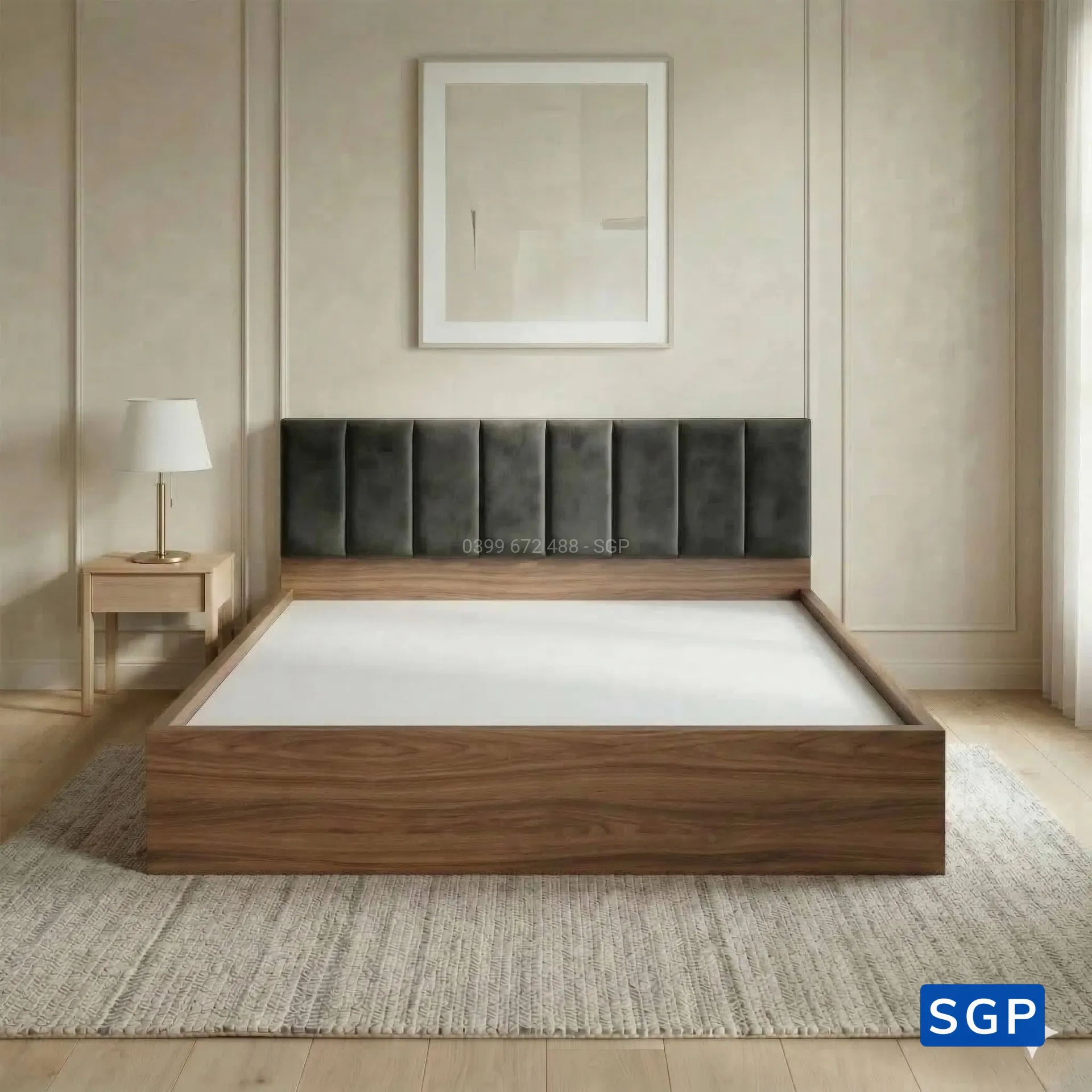 Giường MDF C30