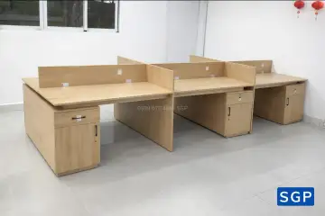 Cụm bàn làm việc 6 người 1