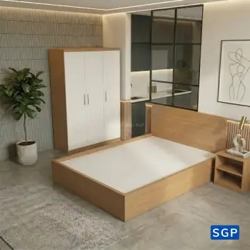 Combo giường tủ tặng tab